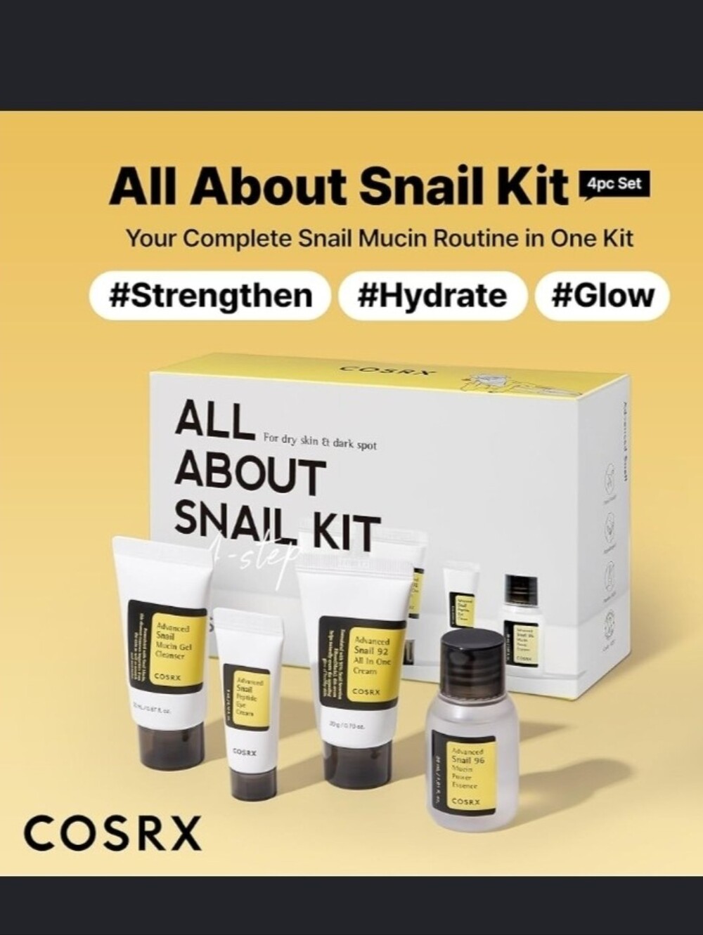 COSRX All About Snail 4 Step Kit